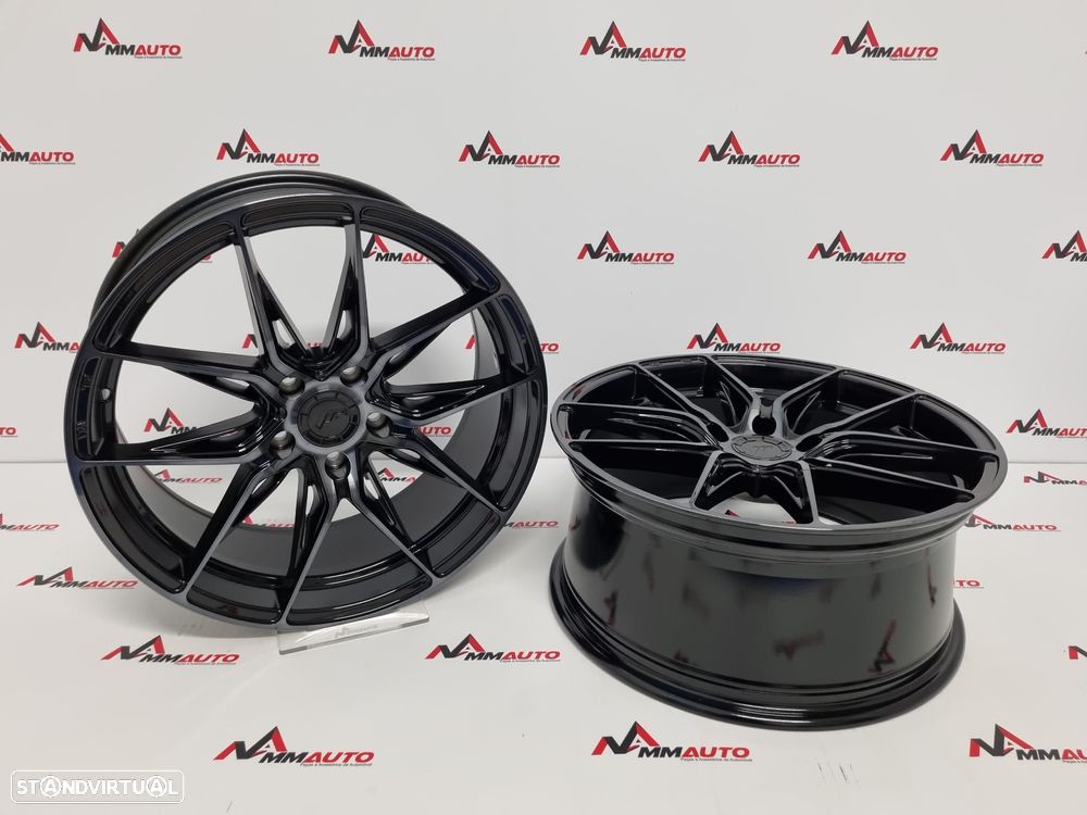 Jantes Japan Racing JR44 Black Machined 18 (5x112) - 3