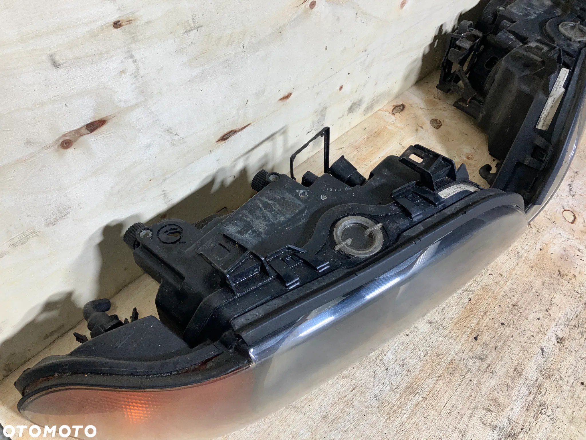 LAMPY PRZÓD BMW E39 PRZED LIFT XENON SOCZEWKA POMARAŃCZOWY KIERUNEK - 5