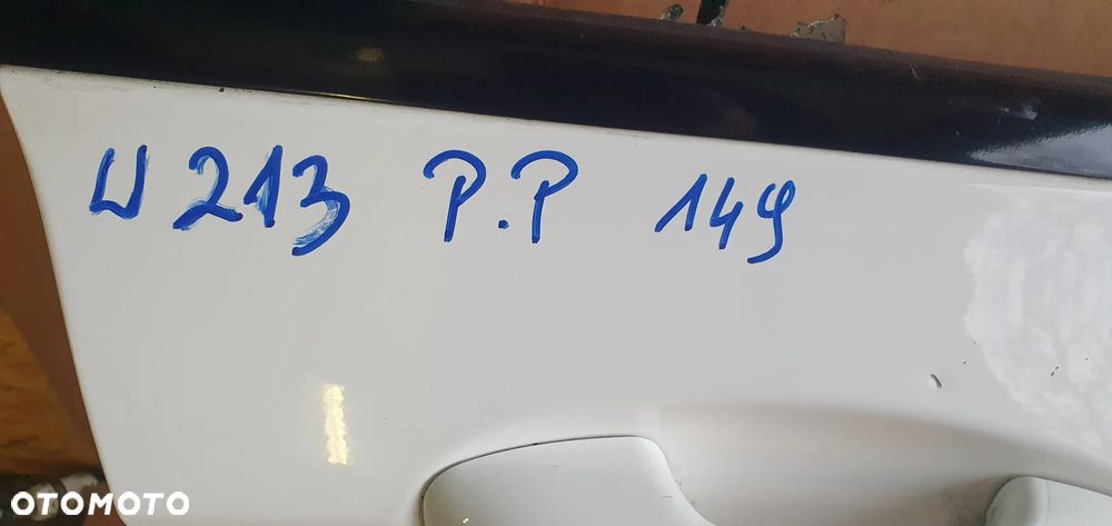 Drzwi prawy przód przednie prawe Mercedes E-Klasa W213 149 9149 - 9