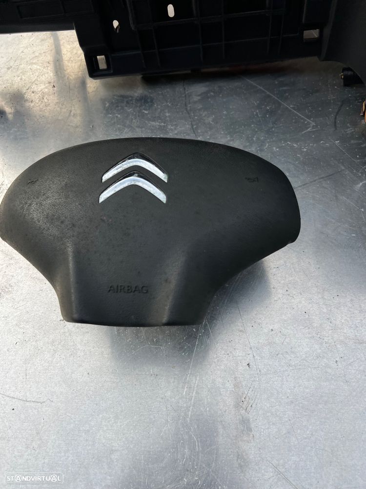 Conjunto Airbags Citroen C3 2015 completo - 2
