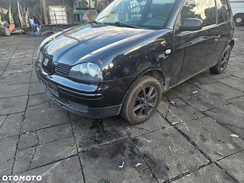 Czarny seat Arosa 1.0 silnik AUC na części - 2