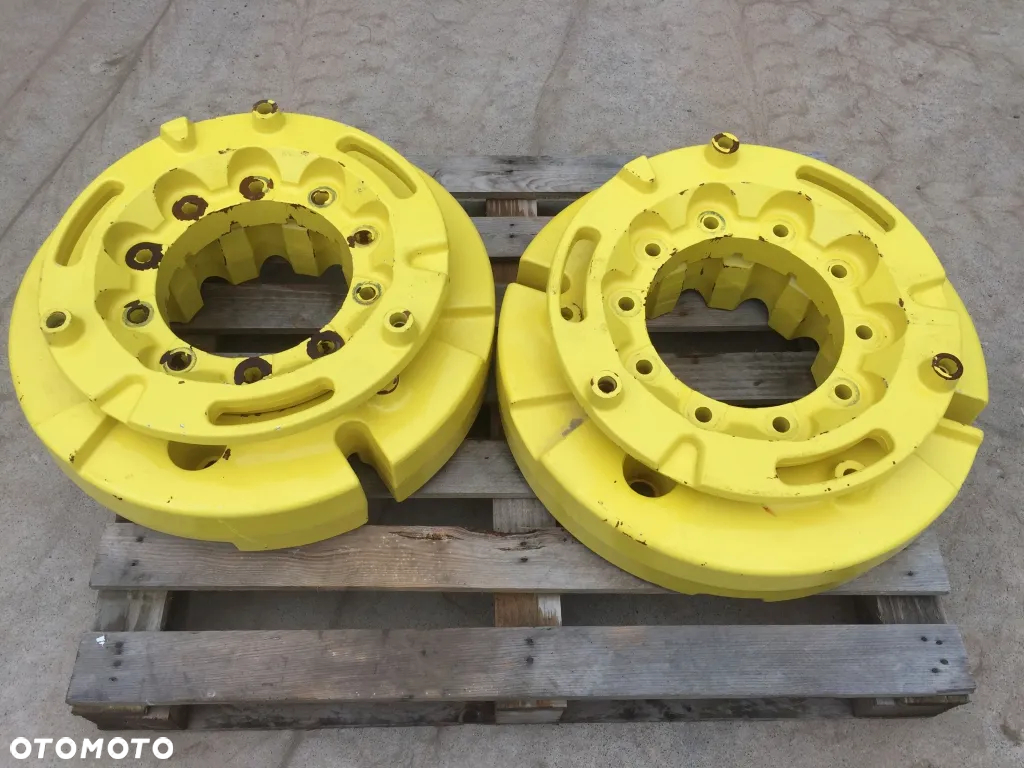 Obciążniki balast obciążnik w koła 2 x 900 JOHN DEERE  Ferguson Valtra - 4