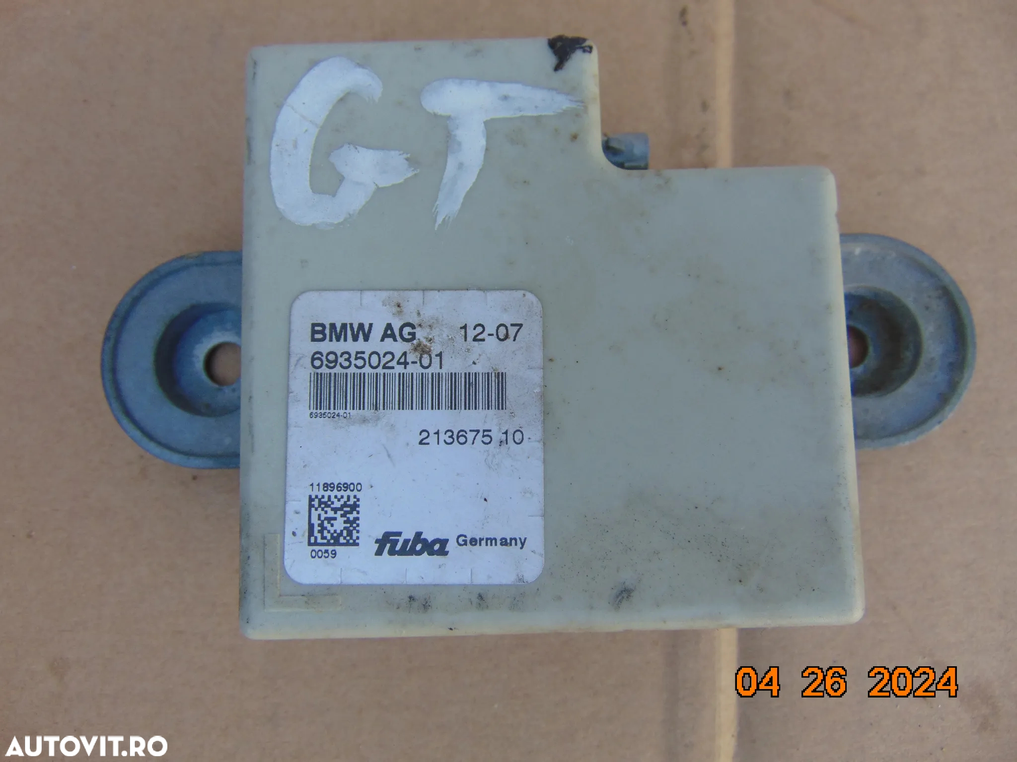 Modul antena BMW F05 seria 5 gt f01 f10 f11 e90 e91 e92 e93 e60 e65 e70 e71 cod - 3