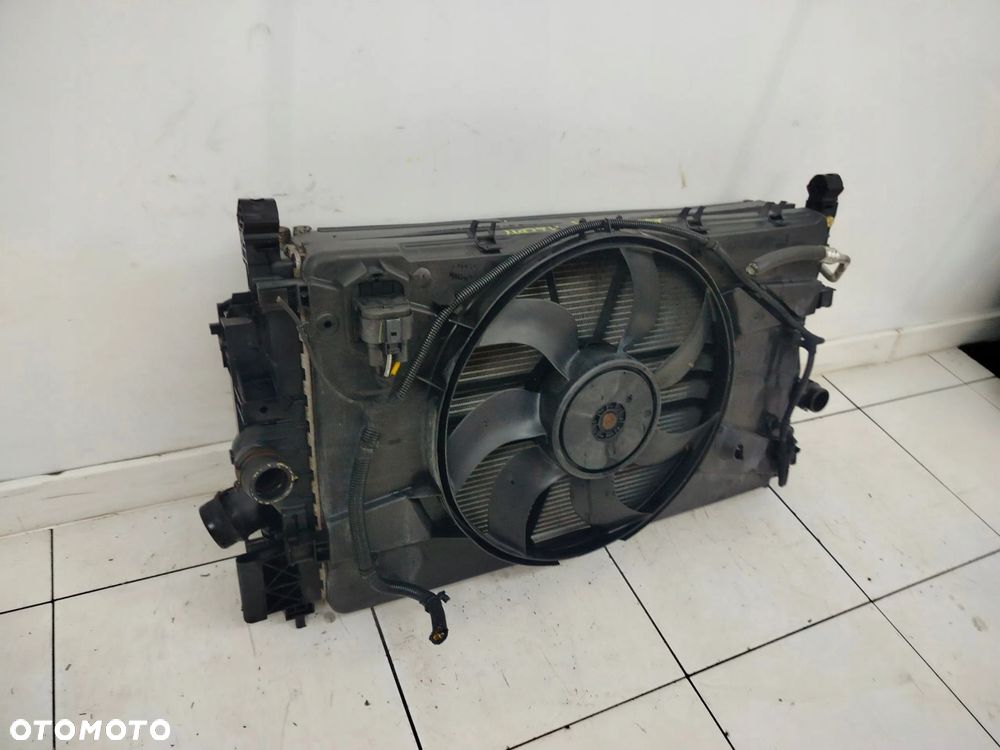 OPEL ASTRA J LIFT 12R- KOMPLET CHŁODNIC WENTYLATOR 1.6 CDTI - 11