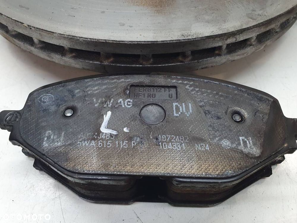 TARCZA TARCZE PRZÓD KLOCKI KOMPLET SKODA OCTAVIA IV 2.0 TDI ORYGINAŁ - 7