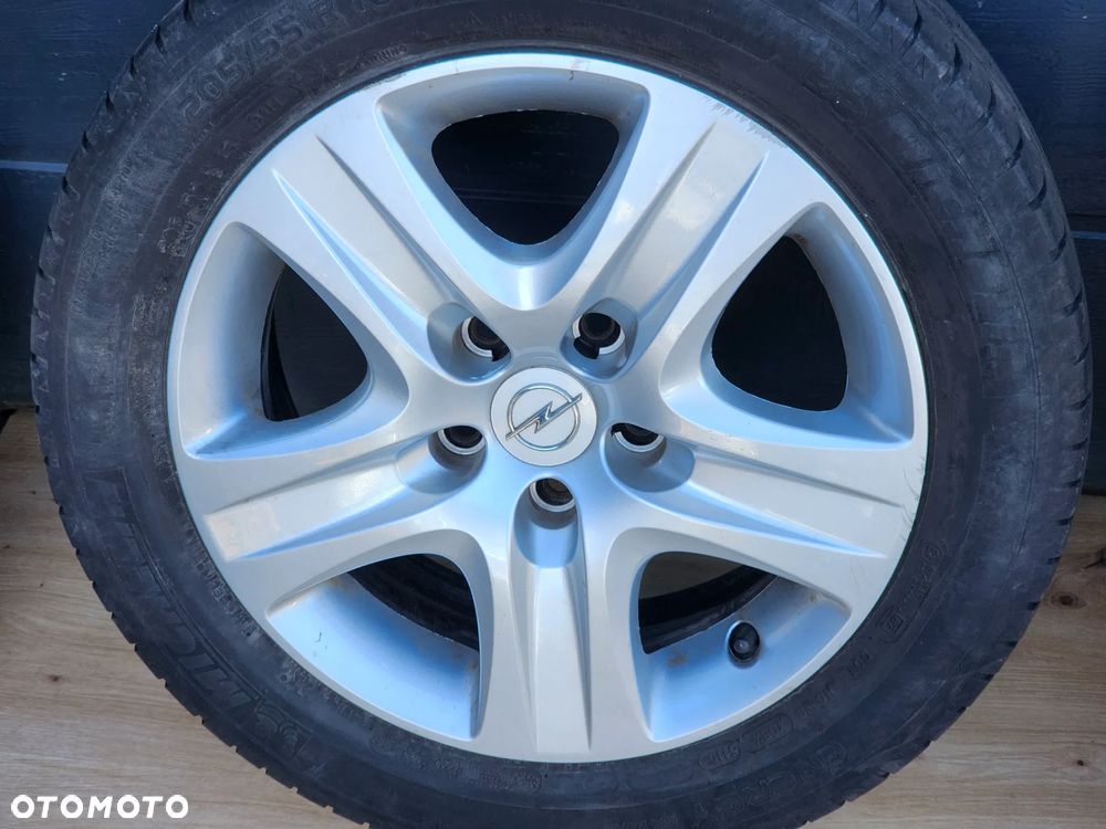 FELGI STALOWE STRUKTURALNE DEKLE OPONY OPEL ZAFIRA A B ASTRA H MERIVA B VECTRA C SIGNUM R16 205/55 5X110 - 6