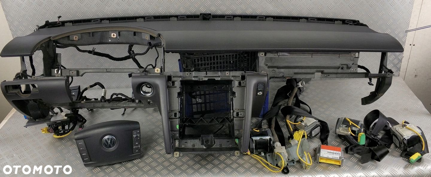 deska kokpit airbag pasy sensor VW PHAETON 2002- EUROPA - 2
