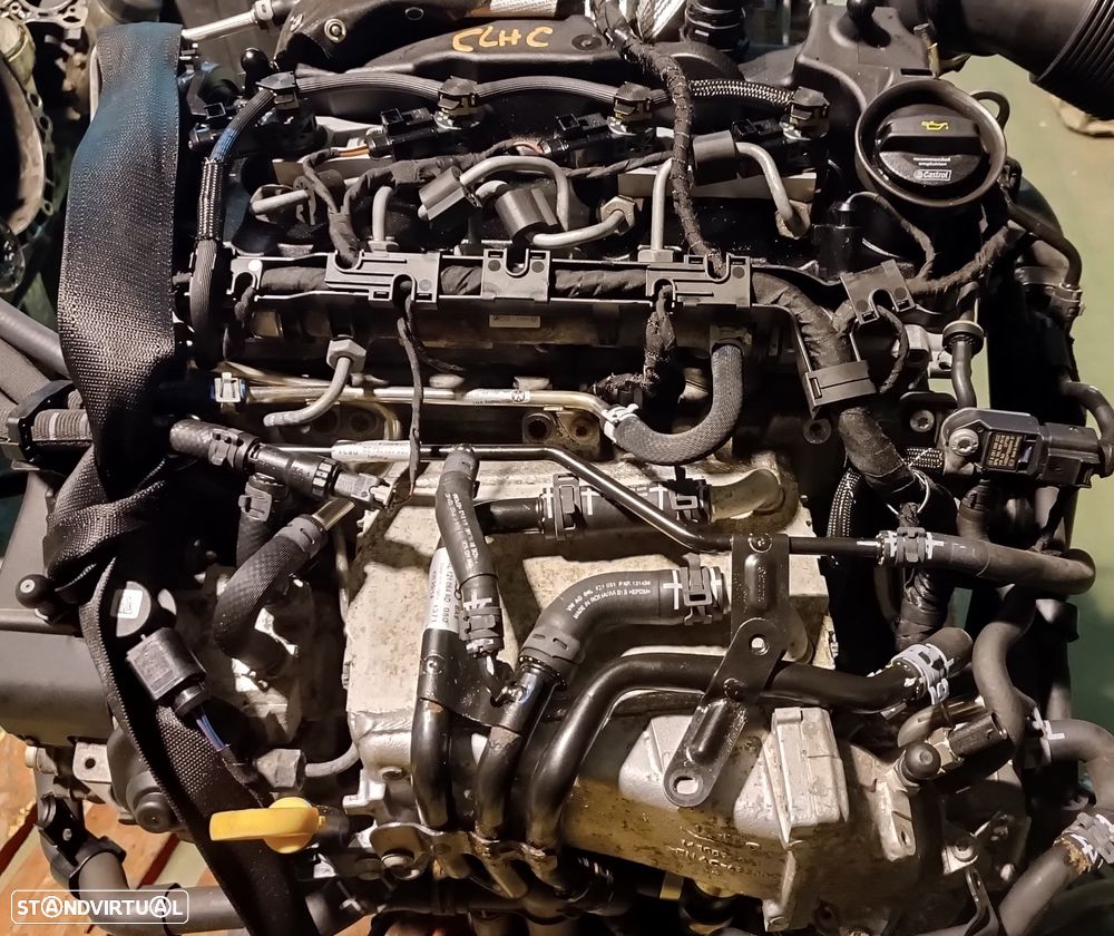 MOTOR VOLKSWAGEN GOLF VII 7 / SEAT LEON / AUDI A3 1.6TDI 105CV CLH CLHC - 1