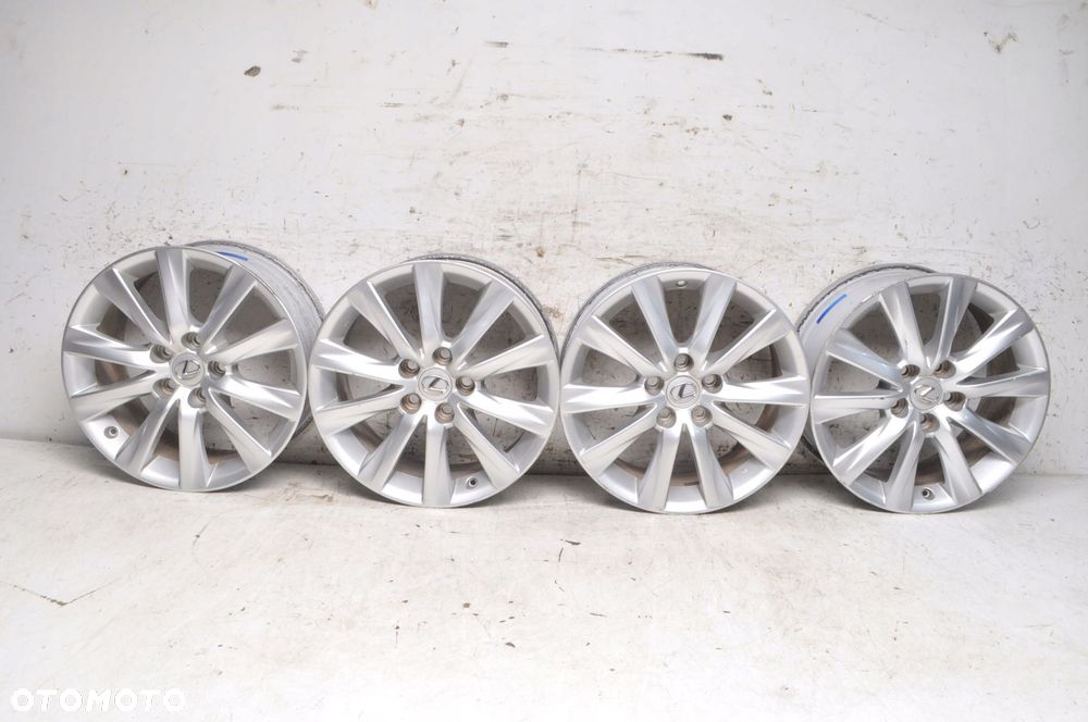 LEXUS IS FELGI ALUMINIOWE R17" 7.5J  5X114.3 ET52 KOMPLET - 1