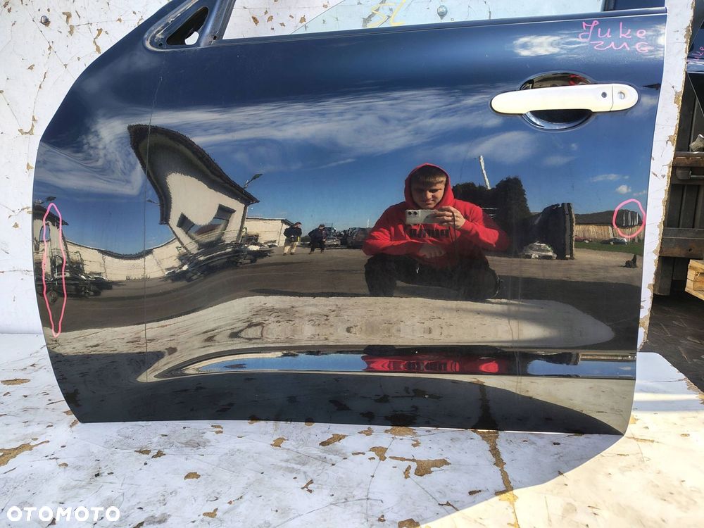 DRZWI LEWY PRZÓD NISSAN JUKE 1 I F15 Z11G - 2