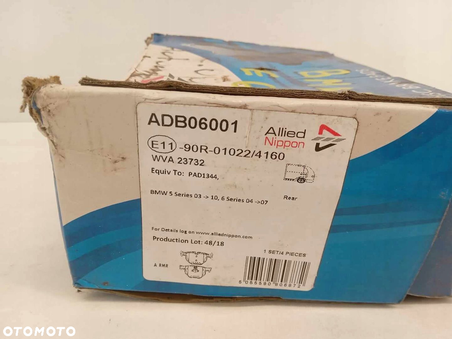KLOCKI HAMULCOWE BMW E60 ADB06001 - 2