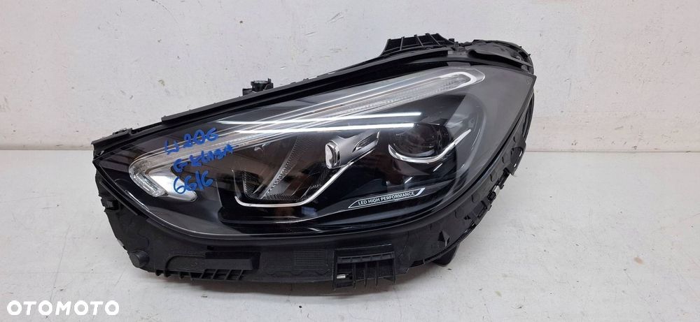 mercedes c klasa w206 lampa reflektor przód przedni lewy - 1