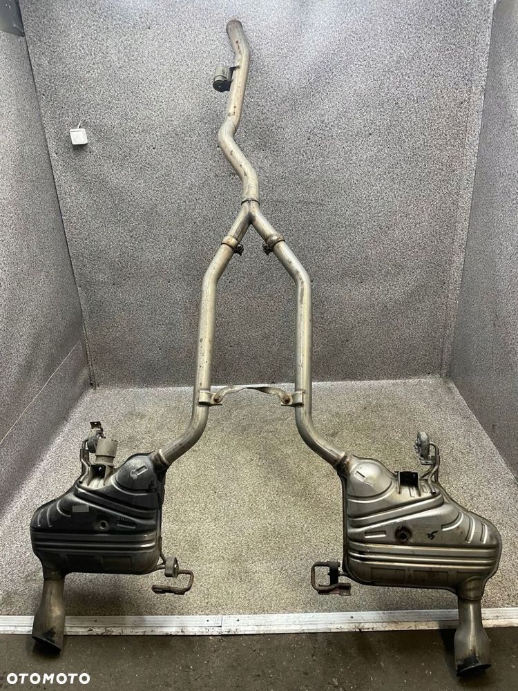 Tlumik koncowy tlumiki wydech prawy lewy Mercedes ML W164 3.0 CDI V6 KPL - 4