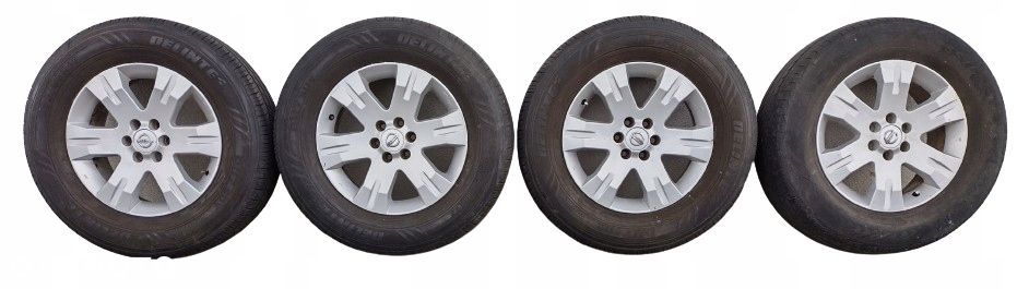 NISSAN PATHFINDER R51 NAVARA D40 KOŁA OPONY KOMPLET 17" DELINTE 255/65 - 1