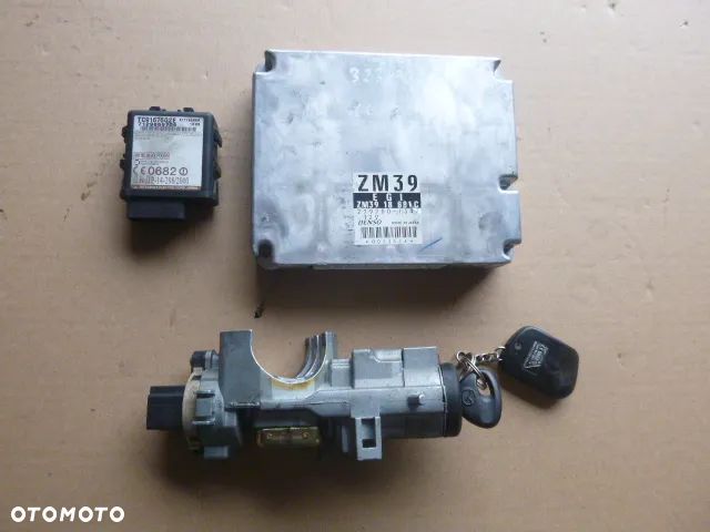 ZESTAW STARTOWY KOMPUTER STACYJKA IMMOBILIZER MAZDA 323F 1.6 16V LIFT 01-03 ZM39 - 14