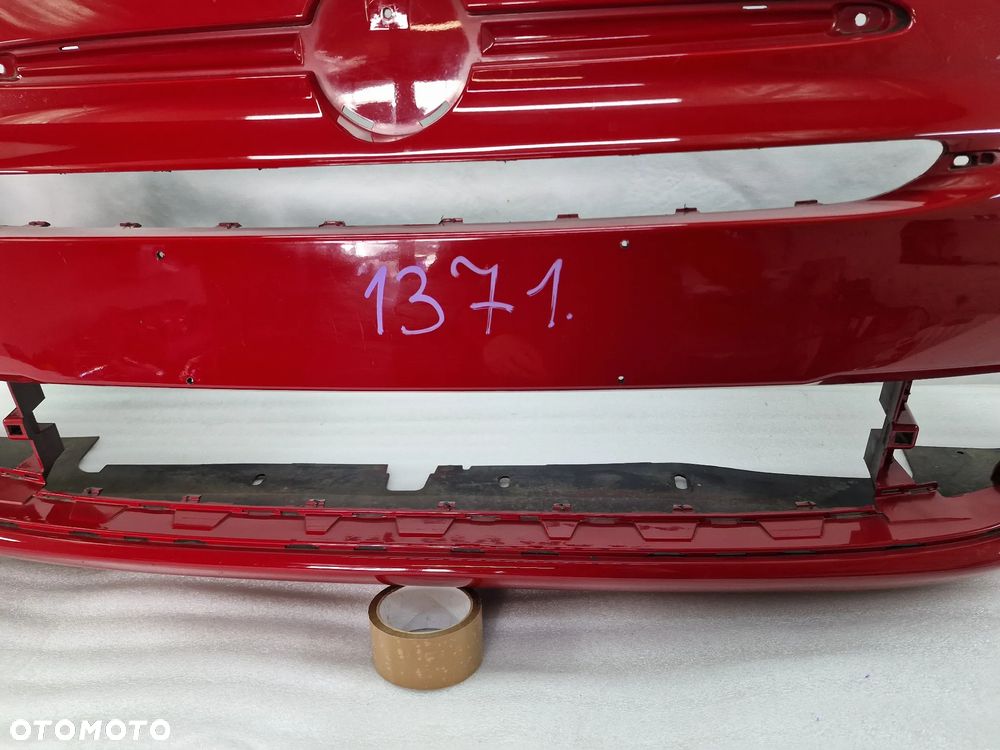 FIAT 500 LIFT 14- ZDERZAK PRZEDNI PRZÓD , NR 735619491 , KOLOR CZERWONY , NR AUKCJI NZ1371 - 11