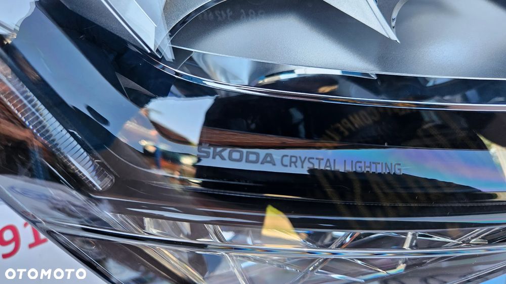 Reflektor Prawy Lampa Prawa 3V1941016C Skoda Superb III 3 LIFT 2019- Crystal Lighting FULL LED ***NOWY - 7