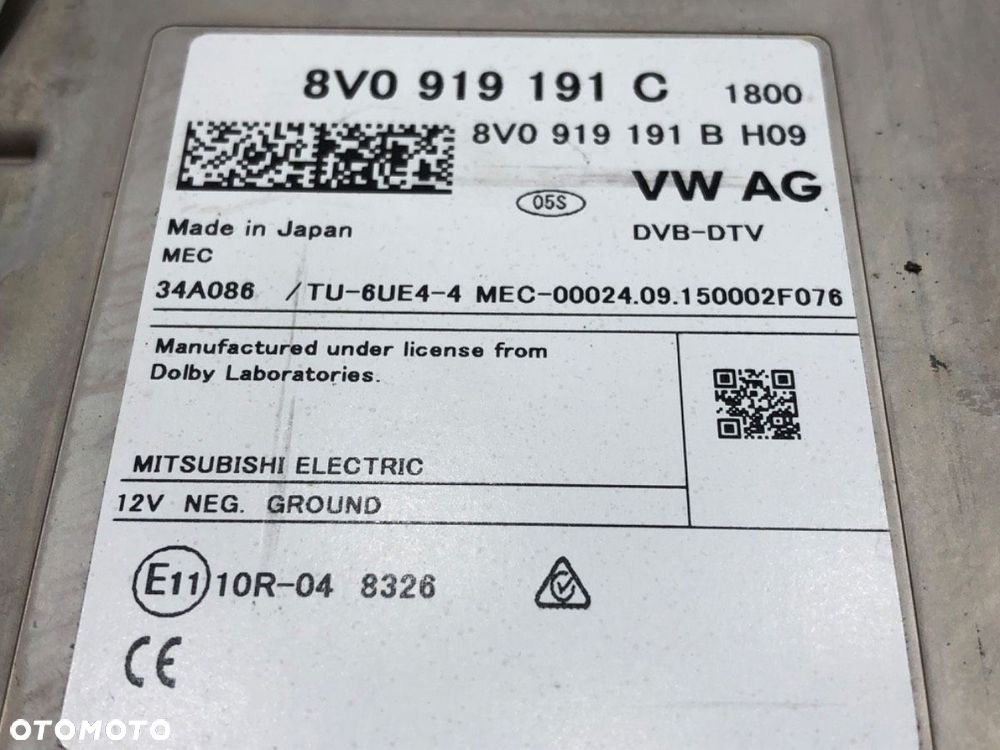 TUNER TV  SKODA SUPERB III Kombi (3V5) 2015 - 2022 2.0 TSI 4x4 206 kW [280 KM] benzyna 2015 - 2022 - 4