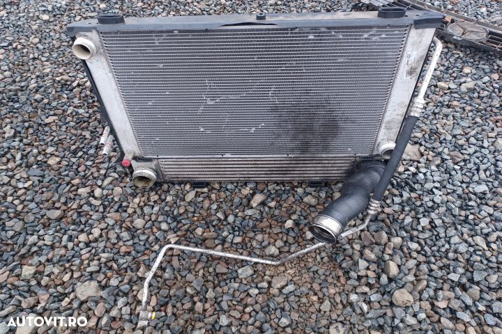 INTERCOOLER + RADIATOR APA + AC + SERVO MX 1253 BMW Seria 5 E60/E61 [ - 1