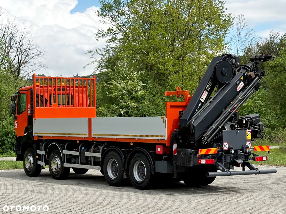 Renault K 430 * SKRZYNIA 7,50 m * HIAB 211 EP - 5 HIDUO + PILOT / 8x4 - 6