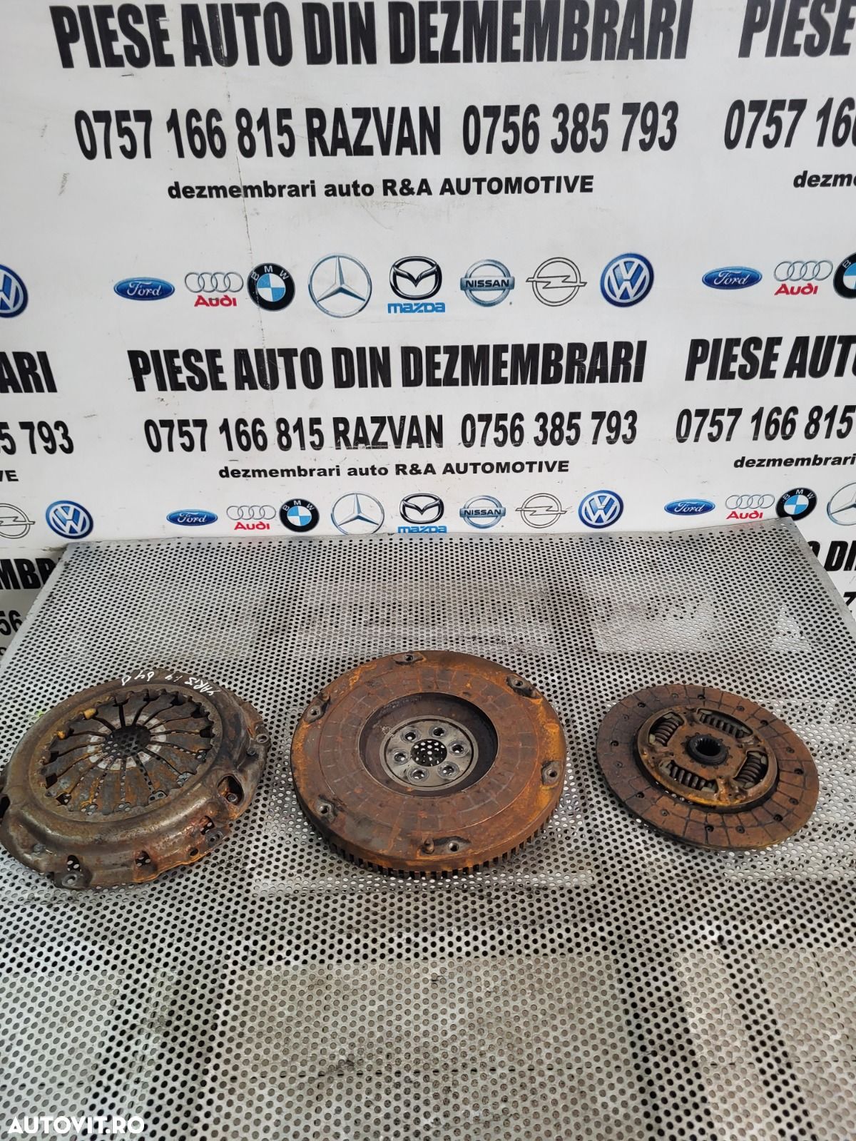 Kit Ambreiaj Volanta Masa Simpla Disc Placa Toyota Yaris 1.4 Diesel Euro 4 D-4D - 1
