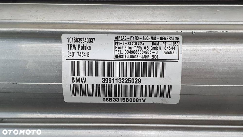 KOKPIT DESKA KONSOLA BMW E90 E91 2006 NAVI CZARNA EUROPA - 7