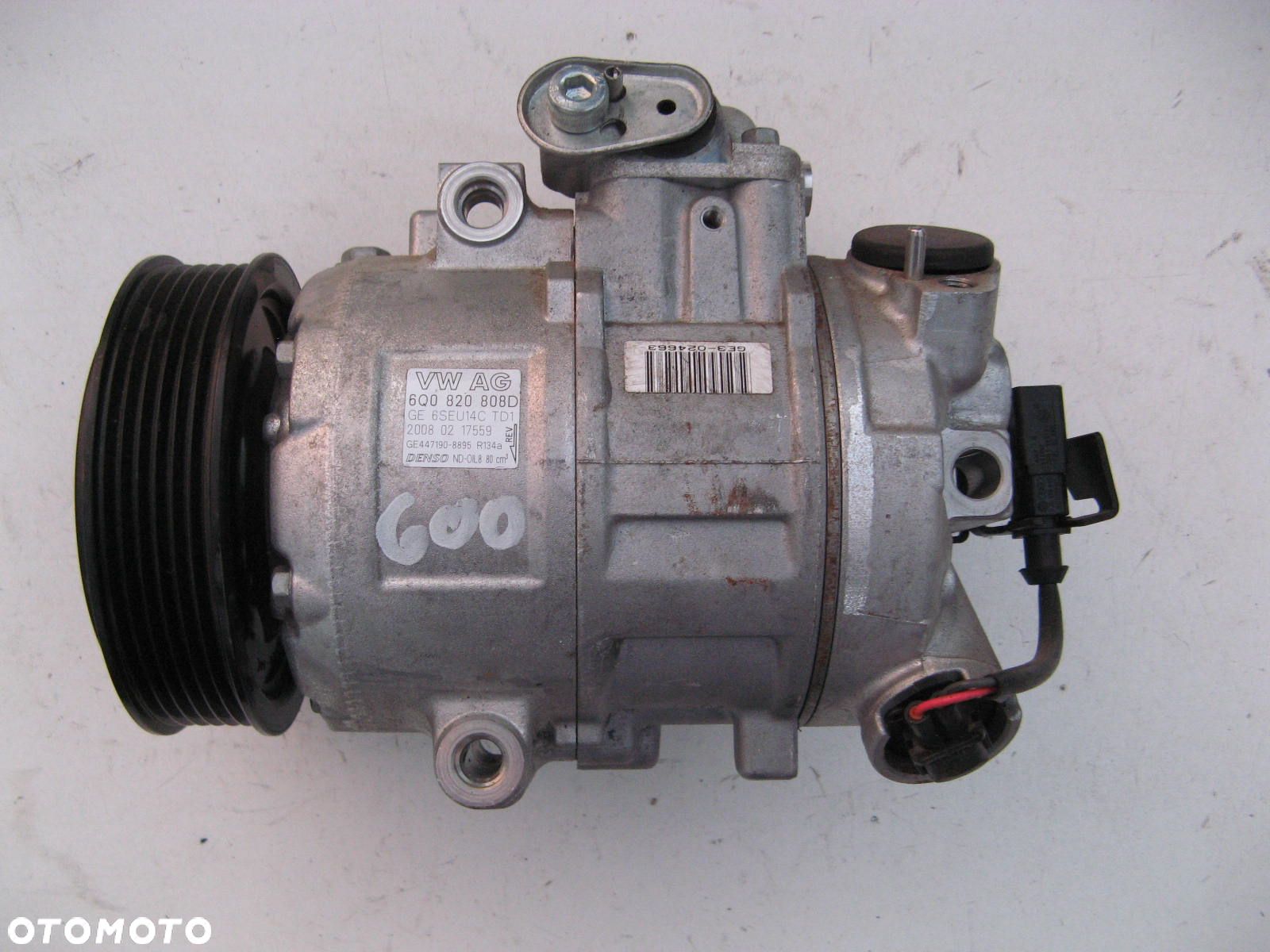 VW SKODA SEAT 1.2 1.4 TSI SPRĘŻARKA KOMPRESOR KLIMATYZACJI 6Q0820808D - 1