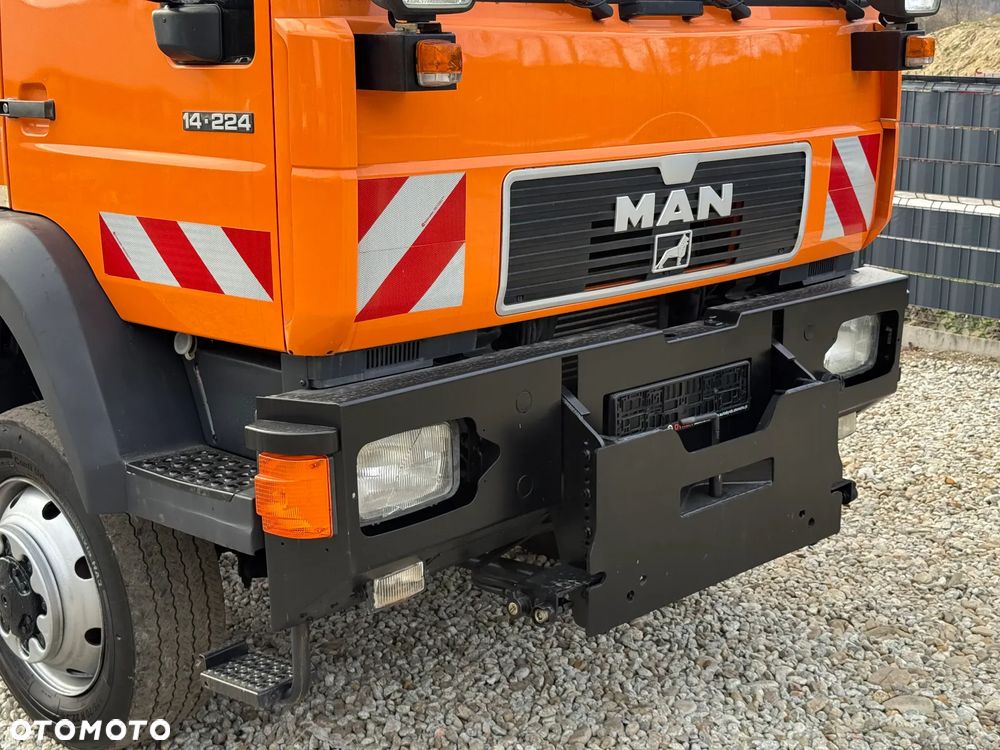 MAN * MAN 14-220 * Kiper Wywrotka Meiller * 4x4 * Zimowe Utrzymanie * Unimog * - 19