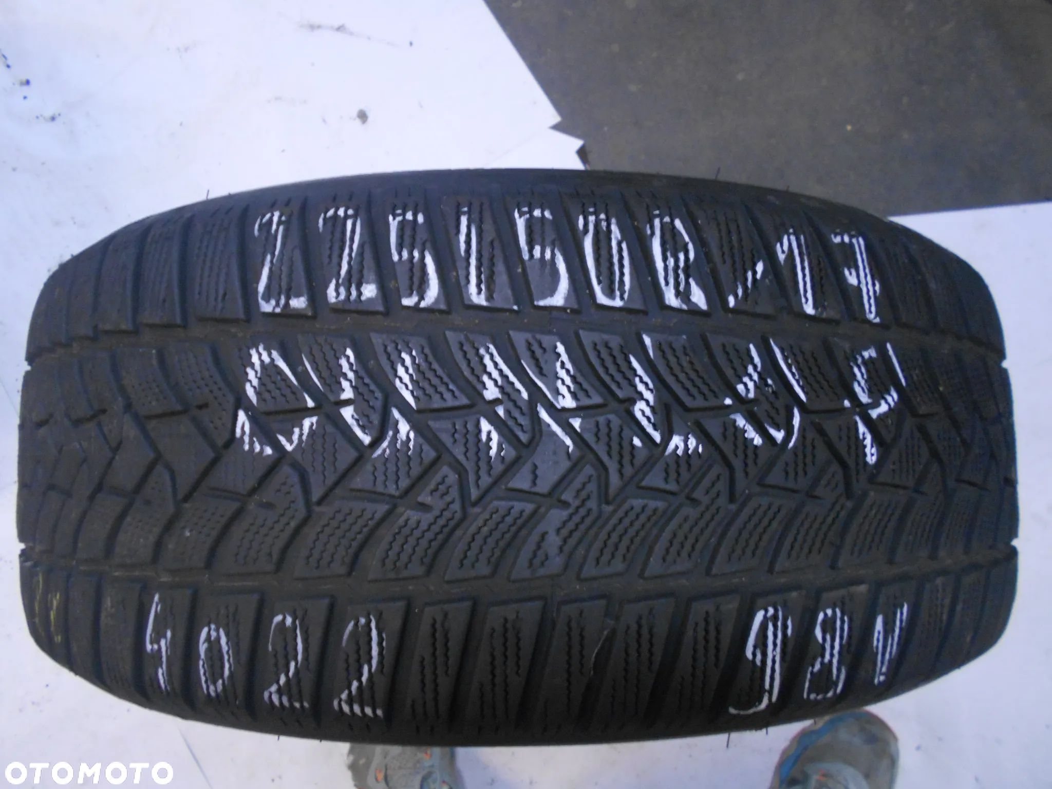OPONA POJEDYNKA  225/50R17 DUNLOP WINTER SPORT 5 DOT 4022 6MM - 1