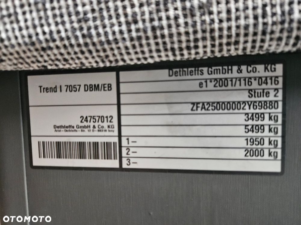 Dethleffs i7057 GT - 29