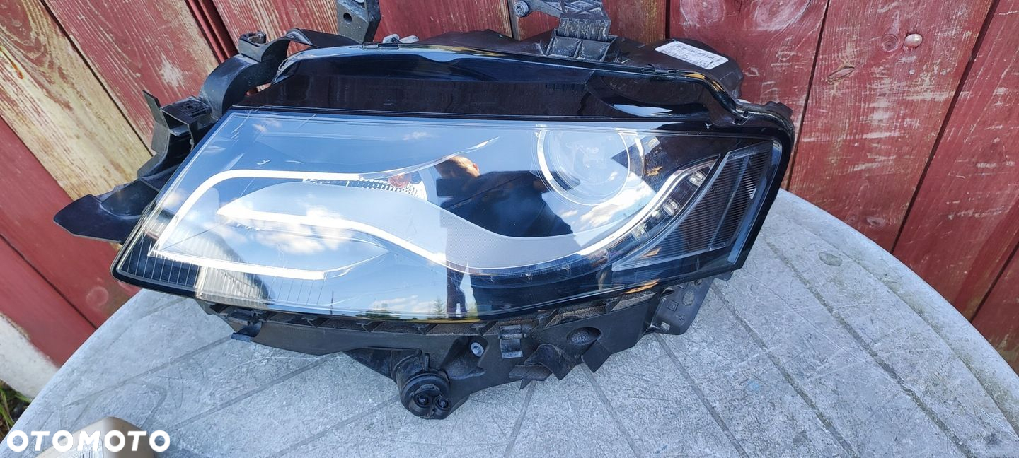 PAS PRZEDNI KOMPLET LAMPY XENON  LED KOMPLE ZDERZAK PRZÓD AUDI A4 B8 8K0 - 9