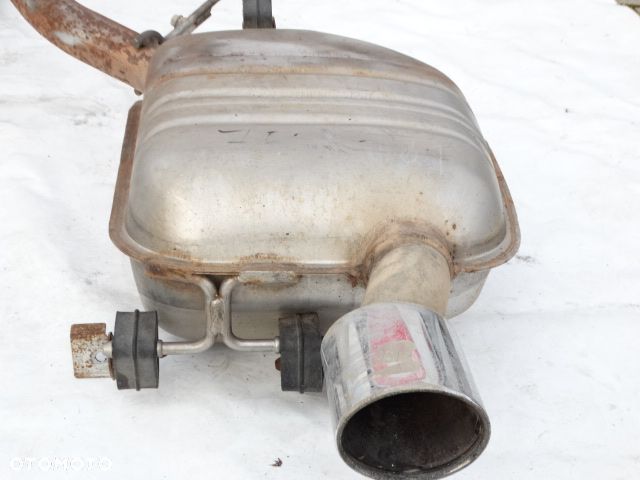 BMW 6 E63 645i 545i N62 V8 Tłumik Wydech Komplet Środkowy Końcowy Oryginał 7526182 7526175, 2 x 7505795 Tłumnik Układ Wydechowy - 4