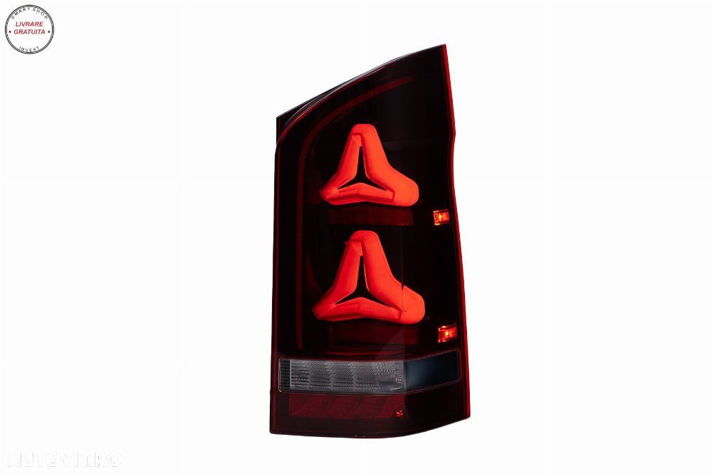 Stopuri LED Mercedes V-Class W447 (2014-2024) modelele cu o Usa Spate Semnal Dinam- livrare gratuita - 5