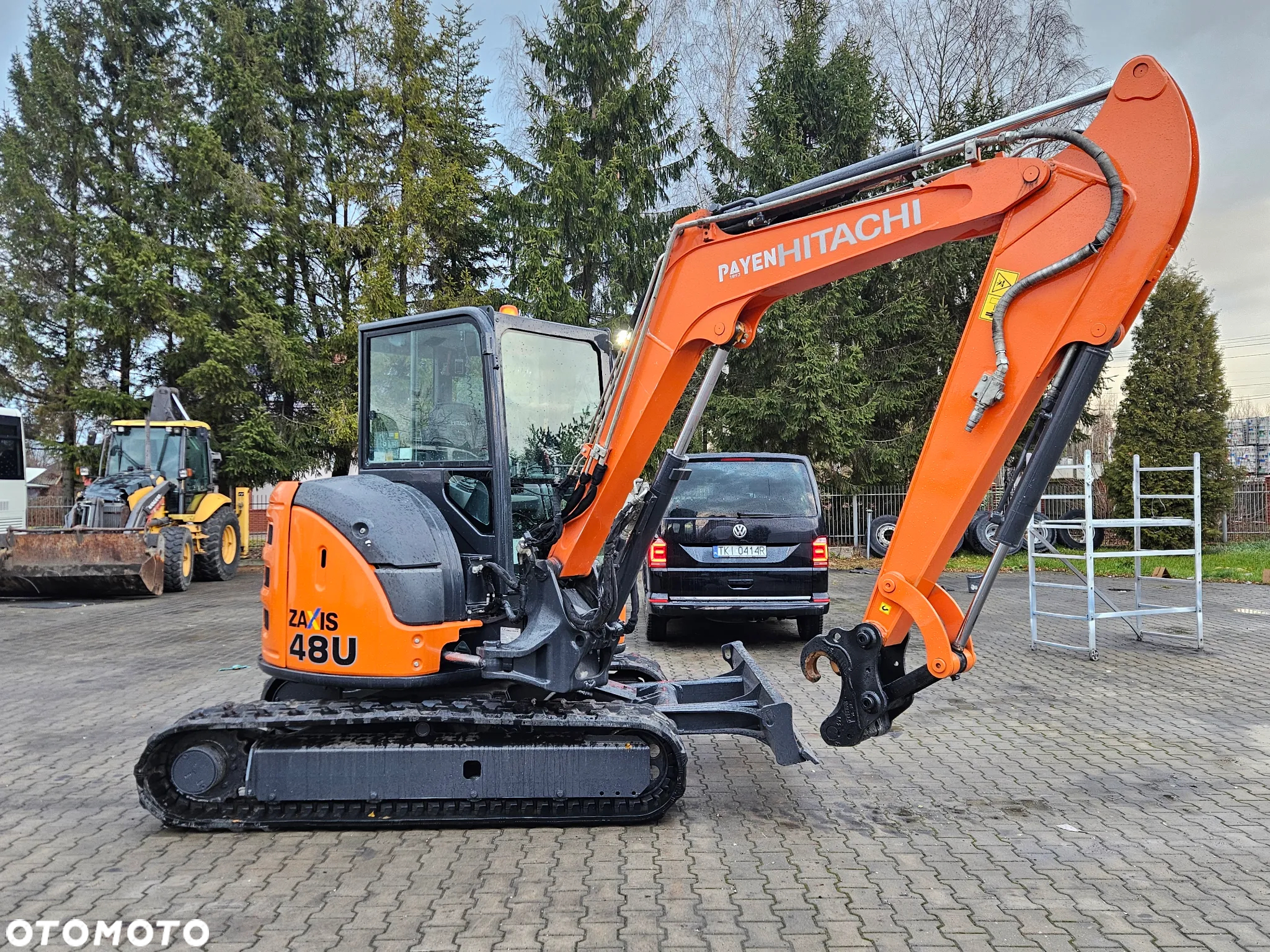 Hitachi ZX48U-5A / SPROWADZONA Z FRANCJI / 5 TON / 2 300 MTH / KLIMATYZACJA - 3