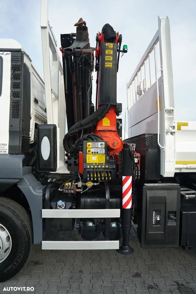 MAN TGS 26.440 / 6x4 / CAMION BASCULANTE / HIDROBID / BORDMATIC + PALFINGER PK 33002-EH / AUTOMAT / PILOT / EURO 5 - 23