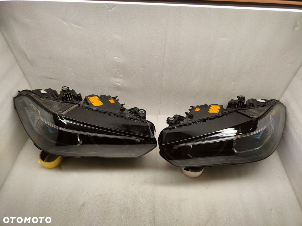bmw x5 g05 laser ciemny komplet lamp przód 5a279b1, 5a279b2 - 9
