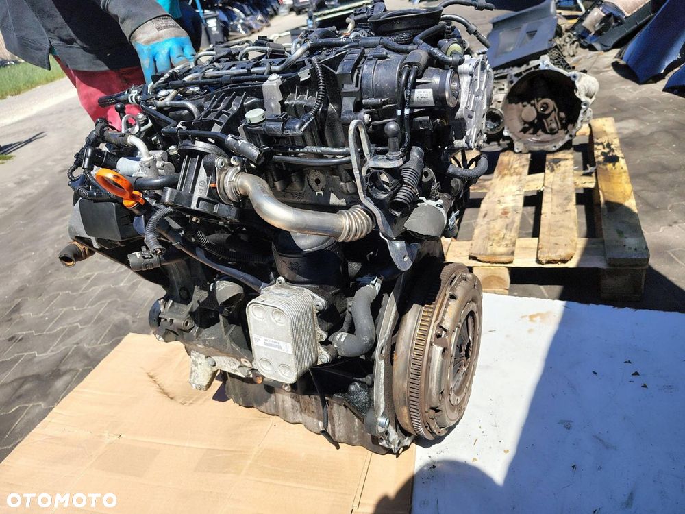 SILNIK KOMPLETNY Z NASTAWNIKIEM CAY/CAYC VOLKSWAGEN GOLF 6 VI 1.6 TDI 97TYŚ - 13