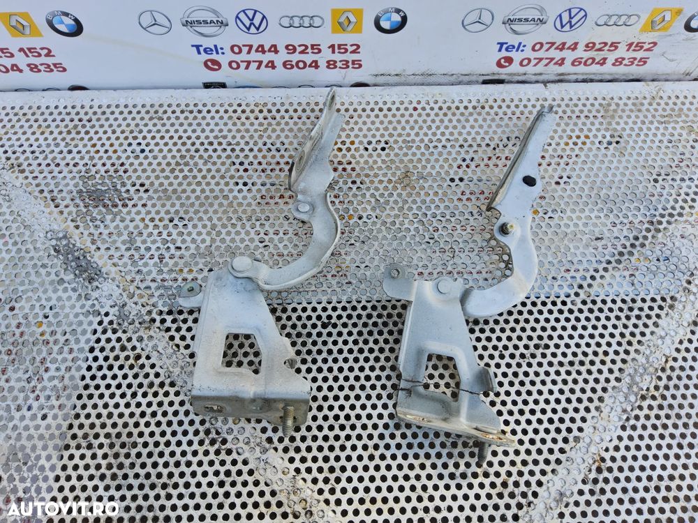 Balamale capota Renault Trafic 2014-2020 Opel Vivaro Nissan nv300 set Balamale capota - 2