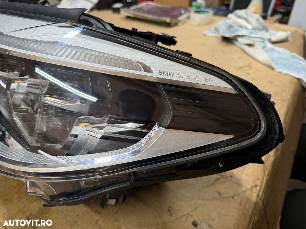 Far stanga full led adaptive BMW G30, G31 an 2017-2023 stare perfecta cod 7214961 - 5