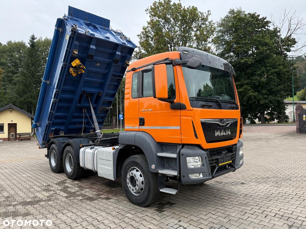 MAN 26.460 TGS wywrotka 3-str., 6x4, MEILLER, BORDMATIC, 232 t.km.! - 8