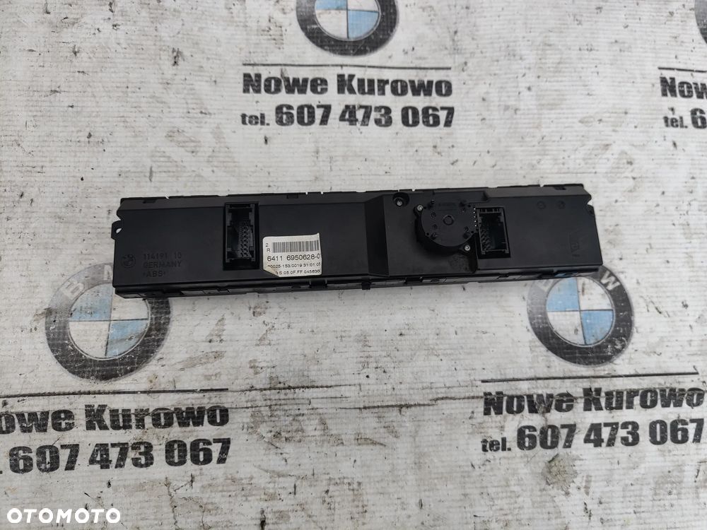 BMW E60 E61 Panel klimatyzacji 6950628 - 3