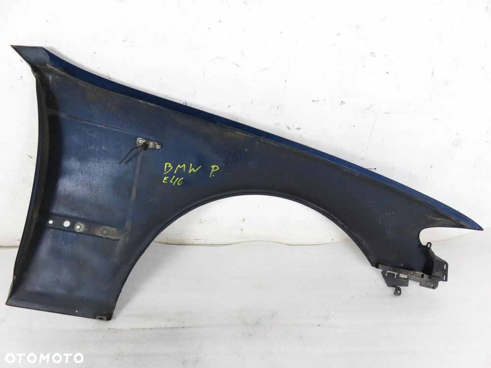 BŁOTNIK LEWY PRZEDNI BMW E46 LIFT A07/5 MysticBlau Metallic - 4