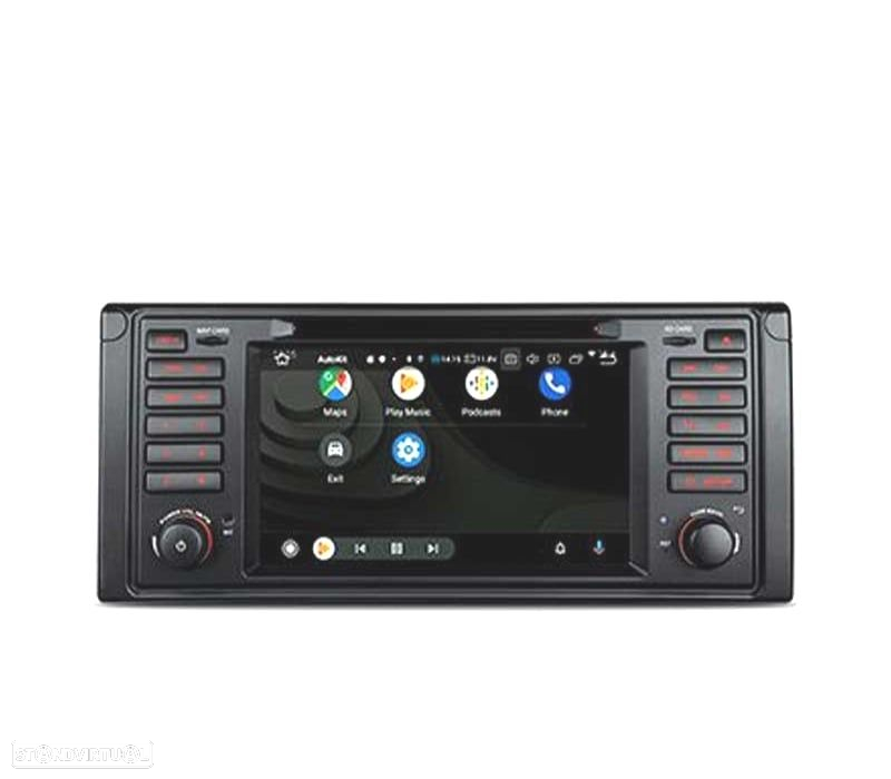 AUTO RÁDIO GPS 7" ANDROID 10.0 OCTA-CORE MULTIMEDIA DVD HDMI PARA BMW SERIE 5 SERIE 7 - 3