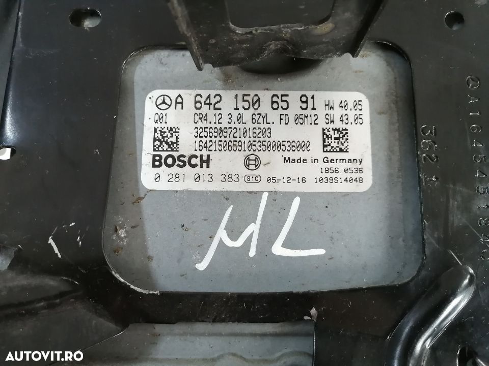 Calculator Motor Ecu Mercedes ML W164 3.0 Cdi Cod A - 1