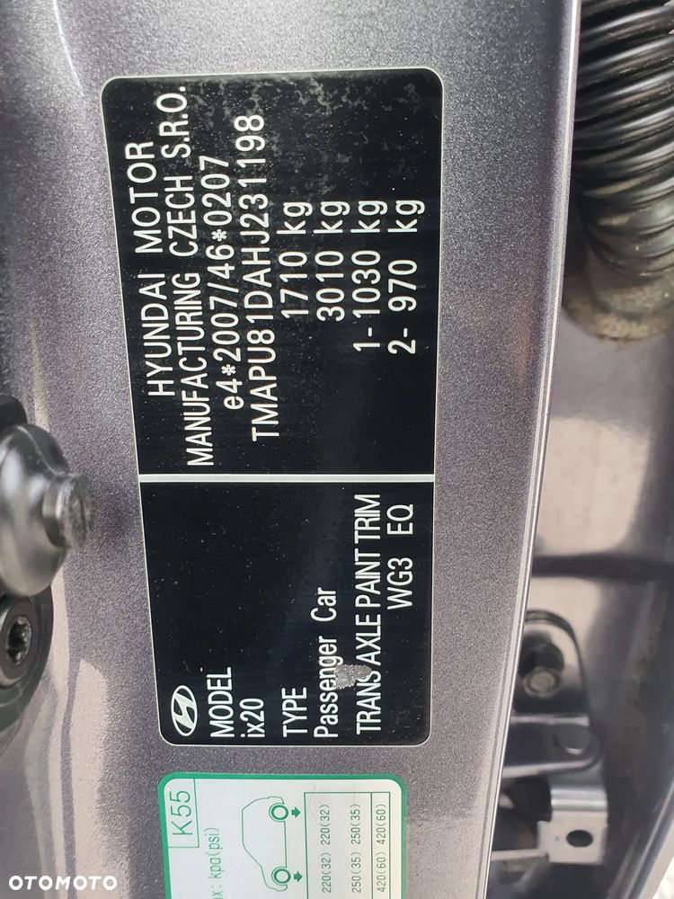 Hyundai ix20 1.6 blue Trend - 15