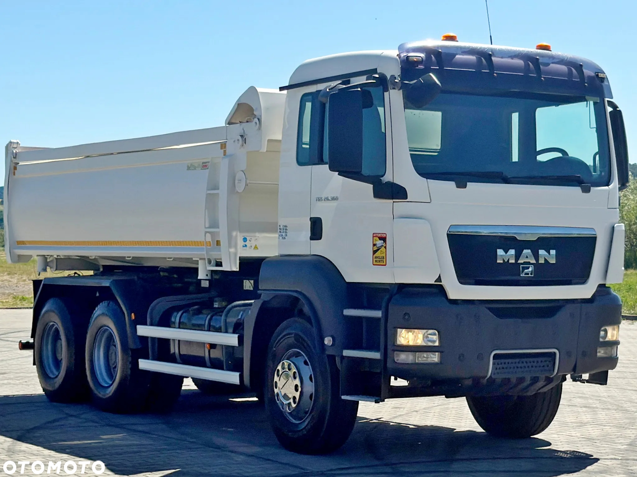 MAN TGS 26.360 * WYWROTKA 5,20 m + BORDMATIC * 6x4 * STAN BDB - 4