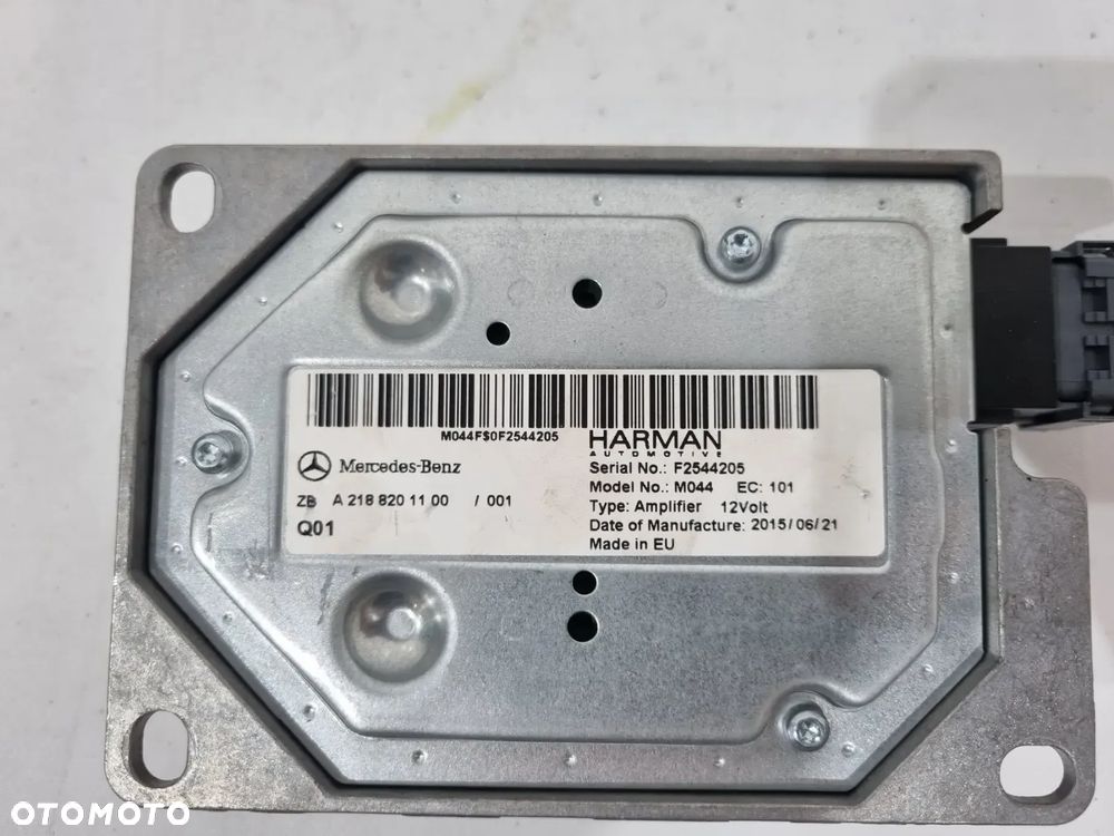 MERCEDES W211 W212 W218 WZMACNIACZ HARMAN A2188201100 - 4