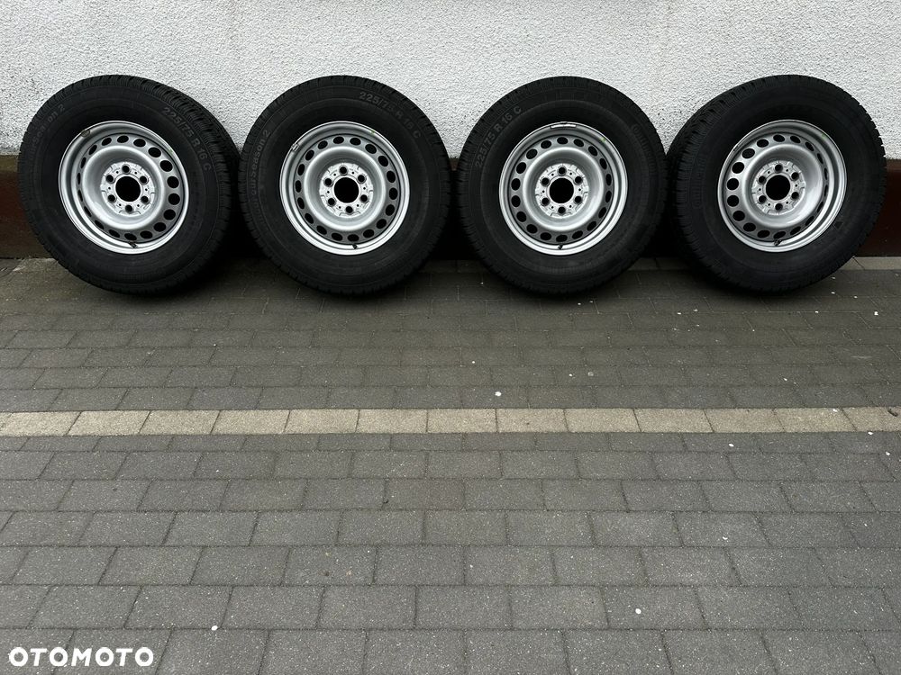 225 75 16C / Mercedes SPRINTER 6x130 / czujniki /et62 / CONTINENTAL wielosezon - 2