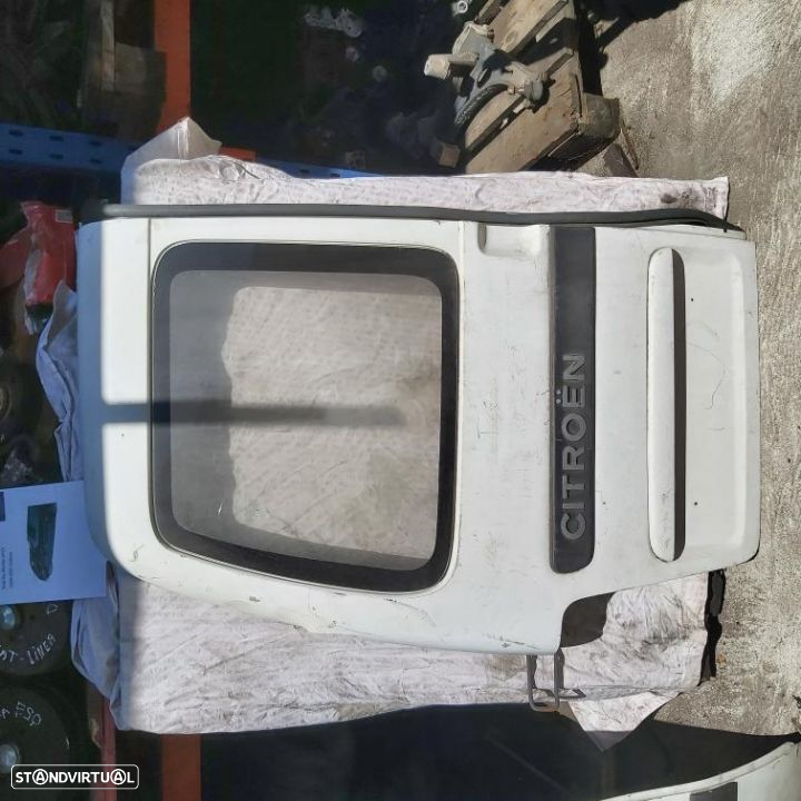 Porta Tras Esquerda Citroen Berlingo Peugeot Partner branca - 2