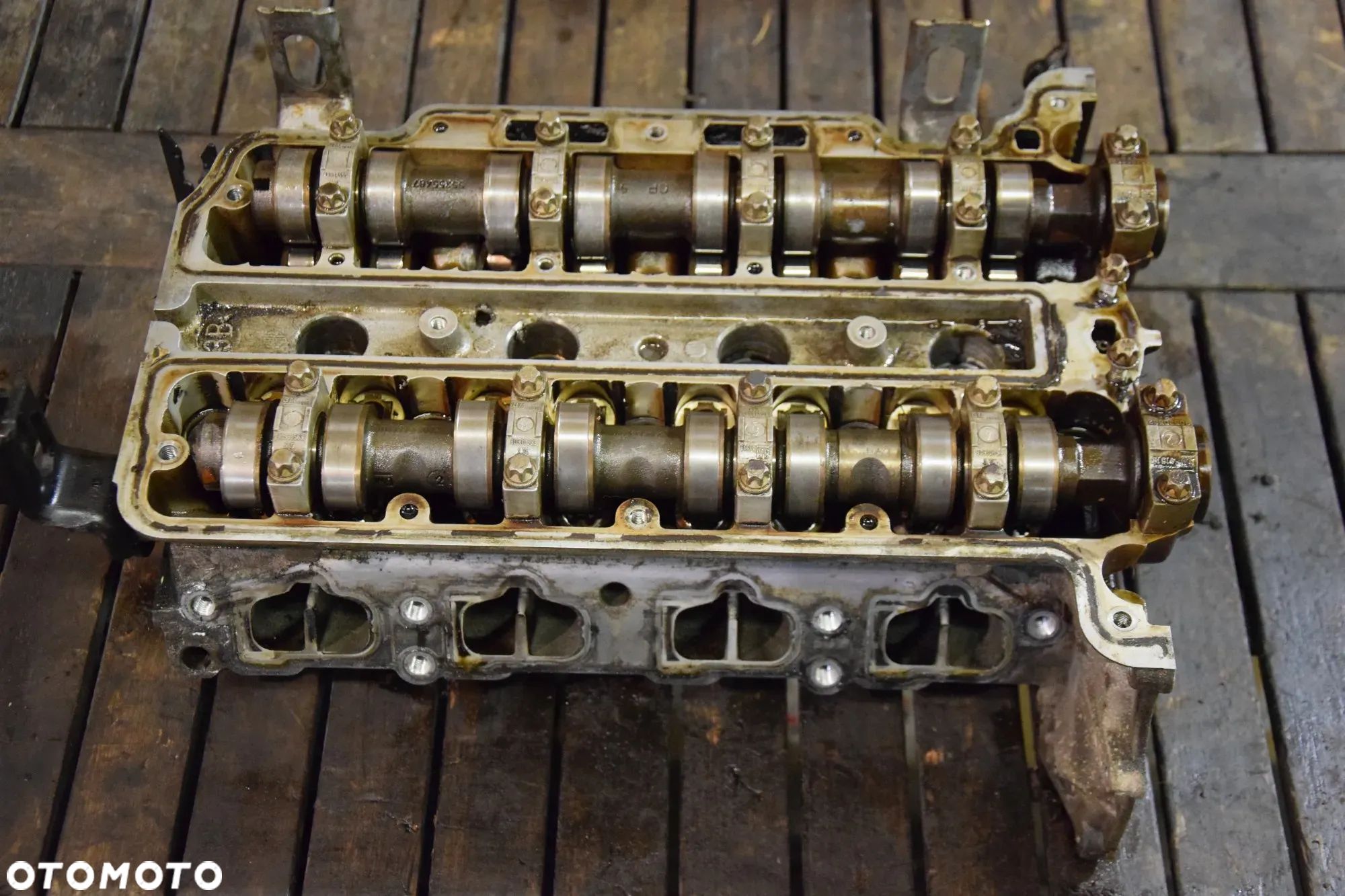 Opel 1.4 1.2 Z14XEP Z12XEP Głowica 55355430 Do naprawy, uszkodzona - 1